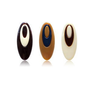 PIN 猫眼彩色塑料安全别针围巾扣眼睛造型防走光女盖头针pin