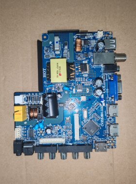 CV3553BH-U32 32寸电视主板实物图拍摄测试好国外用38V650MA