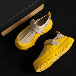 莆田旗舰厚底魔术贴男女款2025秋季新款低帮百搭束带休闲鞋男鞋潮