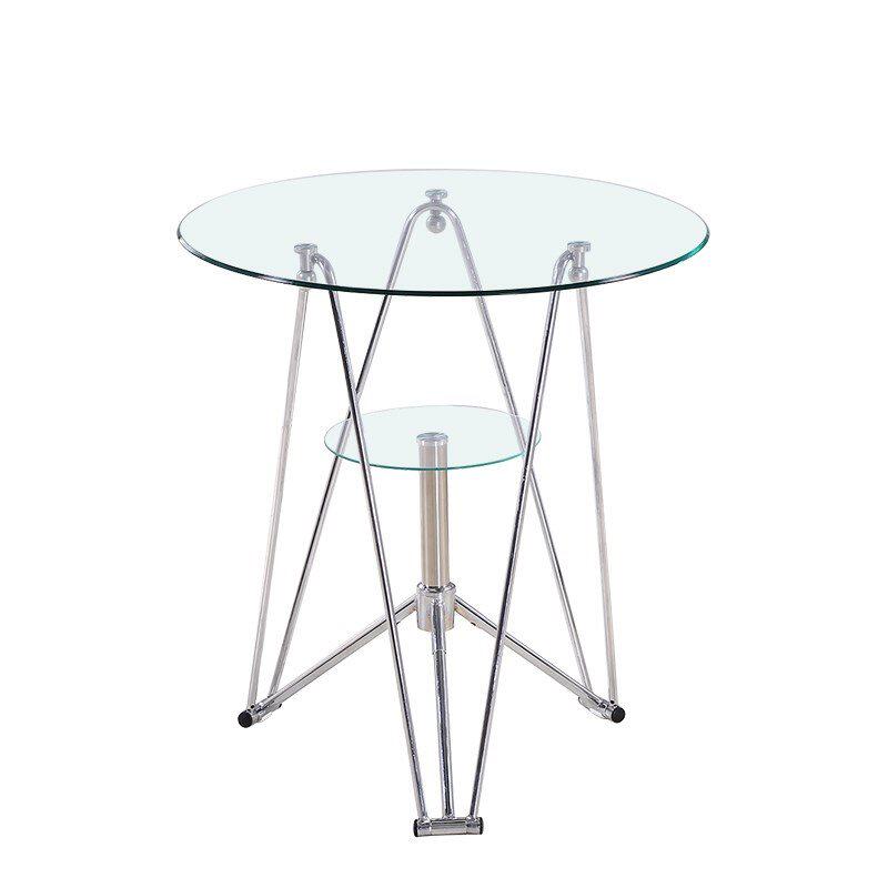 时尚咖啡桌小桌子小户型椅子经济型现代玻璃园桌简易钢化圆桌圆形|ruв категории жилой мебели, Таблица класса, обеденный стол - от Buy2taobao.com для оказания профессиональной услуги покупки агента Taobao