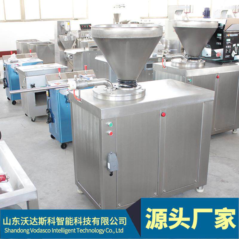 黑椒肠扭结灌肠机 塑料肠衣淀粉肠灌肠打卡机 宠物粮肠灌肠扎线机