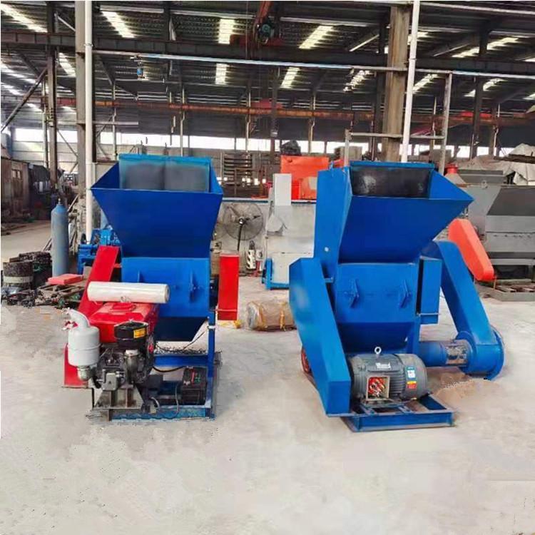 低噪音塑料框粉碎机汽车保险杠塑料桶破碎机塑料快递袋粉碎机