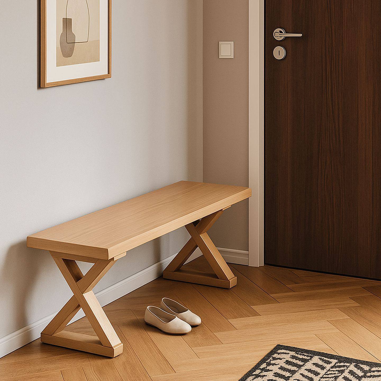 实木长凳长条凳木板凳家用餐桌中式长条凳换鞋板凳长条实木床尾凳,住宅家具,换鞋凳,淘宝优惠券,粉丝福利购,淘宝优惠卷