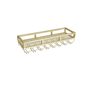 酒吧台壁挂红酒架倒挂吊杯架餐饮置物架红酒杯架家用酒柜摆件装饰