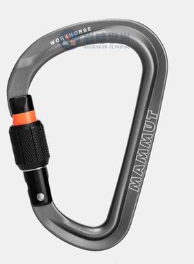 MAMMUT猛犸象Workhorse HMS主锁具野攀岩户外登山2040-02560