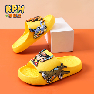 儿童男童凉拖鞋2026夏季新款防滑软底居家室内洗澡卡通青少年拖鞋