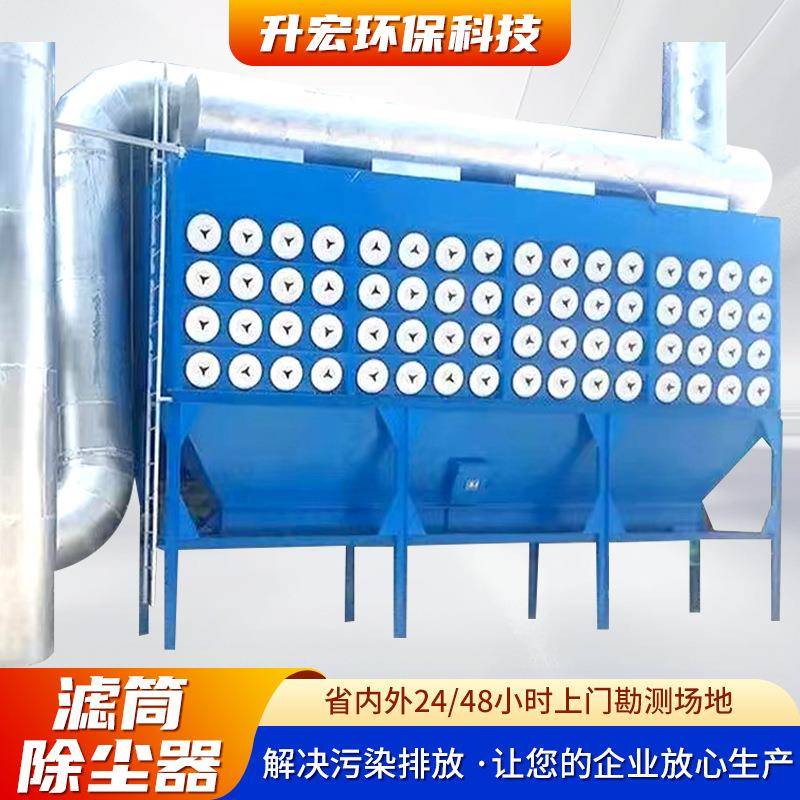 仓顶木工旋风锅炉车间粉尘收集工业环保设备脉冲布袋滤筒除尘器