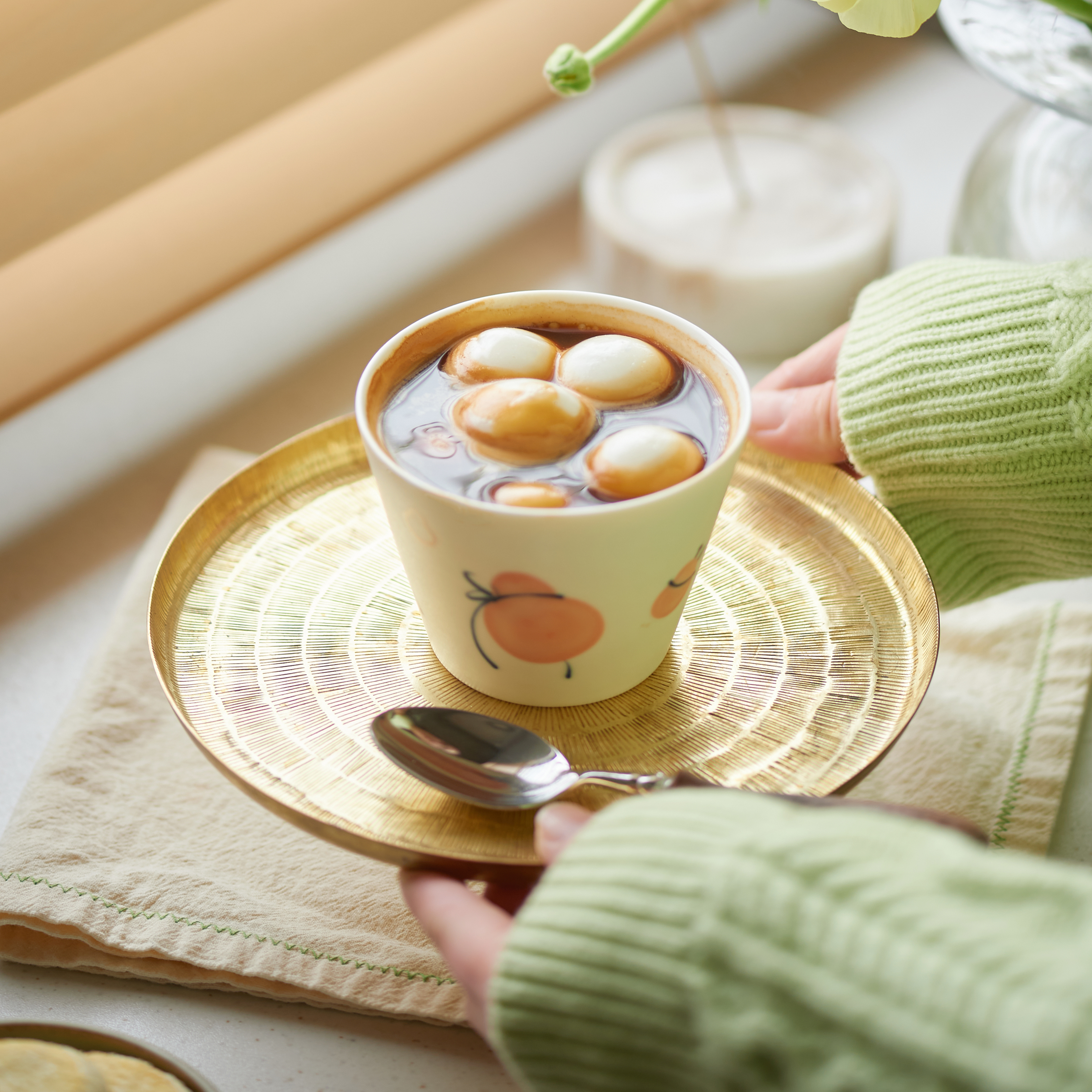 肆月ins风陶瓷咖啡杯可爱耐高温