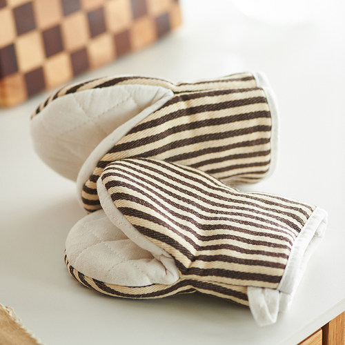 家用厨房专用防烫手套加厚隔热棉耐高温蒸烤箱微波炉烘焙工具神器