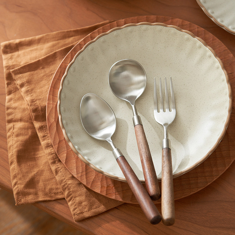 肆月304不锈钢吃饭咖啡勺子家用挖西瓜高颜值精致高级感网红ins风,餐饮具,西餐勺,淘宝优惠券,粉丝福利购,淘宝优惠卷