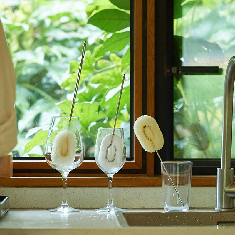 长柄海绵杯刷水杯清洗杯子茶渍神器奶瓶清洁刷婴儿宝宝专用大刷子,家庭/个人清洁工具,厨房用刷,淘宝优惠券,粉丝福利购,淘宝优惠卷