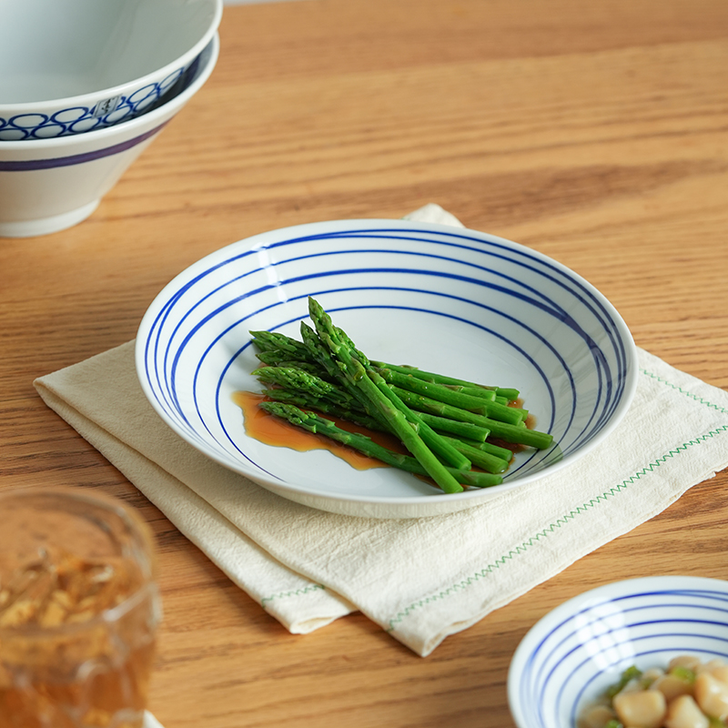 肆月日式简约家用菜盘