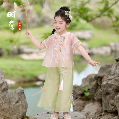 高档今兮古兮女童汉服夏