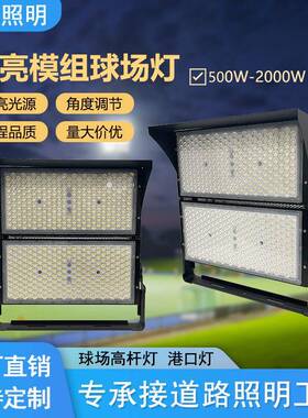 工厂篮球场灯体育场led户外专业球场灯防水超亮照明模组投光灯