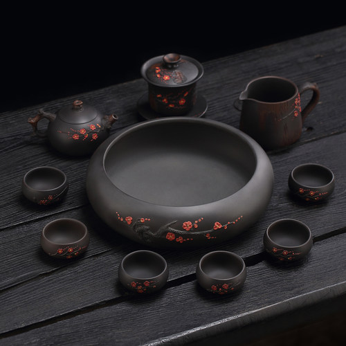 创典云南建水紫陶手工套装