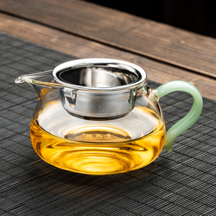 玻璃公道杯茶漏一体套装小号高档加厚耐热公杯茶海分茶器功夫茶具