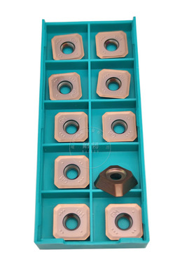 SEMT13T3AGSN铣边机刀片SEET13T3住友通装M4孔铣刀片铸铁钢不锈钢