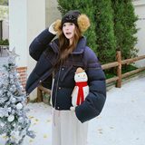 ，大货，明线设计牛仔拼接50立领羽绒服091A-y09-p265k388，女装羽绒服，浙宝091A