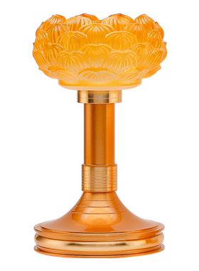 底座佛前供奉蜡烛酥油灯