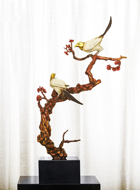 工艺品摆件双喜临门摆设