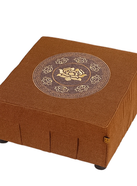 骏澜斋吉祥花拜垫跪椅佛具用品