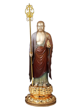 骏澜斋铜摆件 《地藏王菩萨》供奉家用神像寺院大型号佛像大全