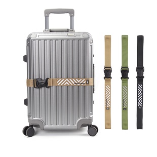 行李箱绑带加固带TSA托运可调插扣捆绑拉杆箱旅行包防爆带打包带
