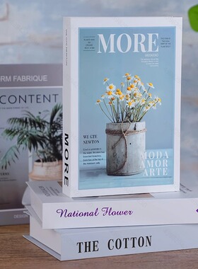 Fake Book Simulation Book Modern English Decoration Book Dec
