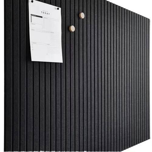 Supply Polyester Fiber Sound-absorbing Board Vertical Stripe