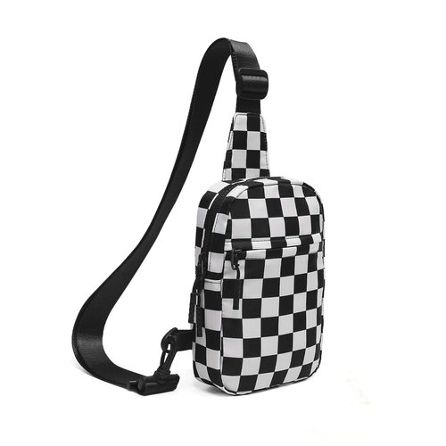 Shoulder Crossbody Bag Polyester Waterproof Fabric Chest Tre