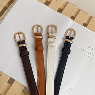 Jeans Internet Thin Retro Women Popular Trousers Belt