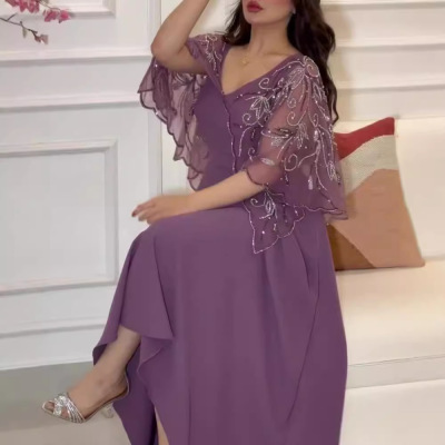 2025 Women's Independent Station  Middle East Embroidered Sh