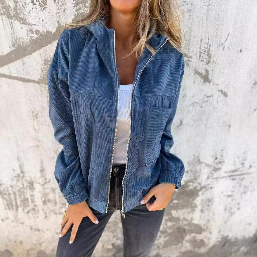 Independent Station Hot Sale Solid lor Jacket Women's Simple