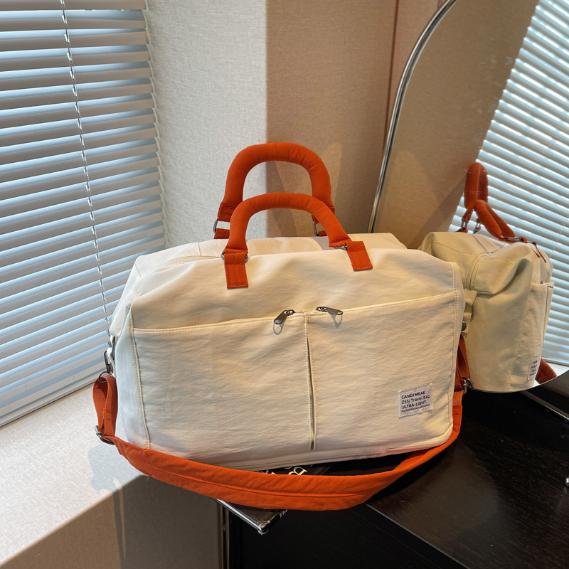 Large Capacity Sleeve Pull Rod Traveling Shoulder Bag Lightw