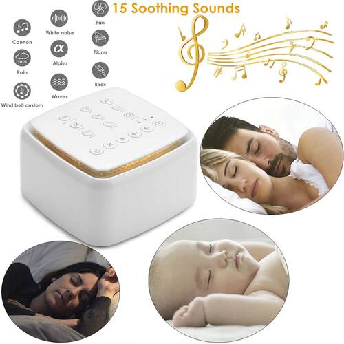 White Noise Machine Type-c Rechargeable Timed Shutdown Sleep