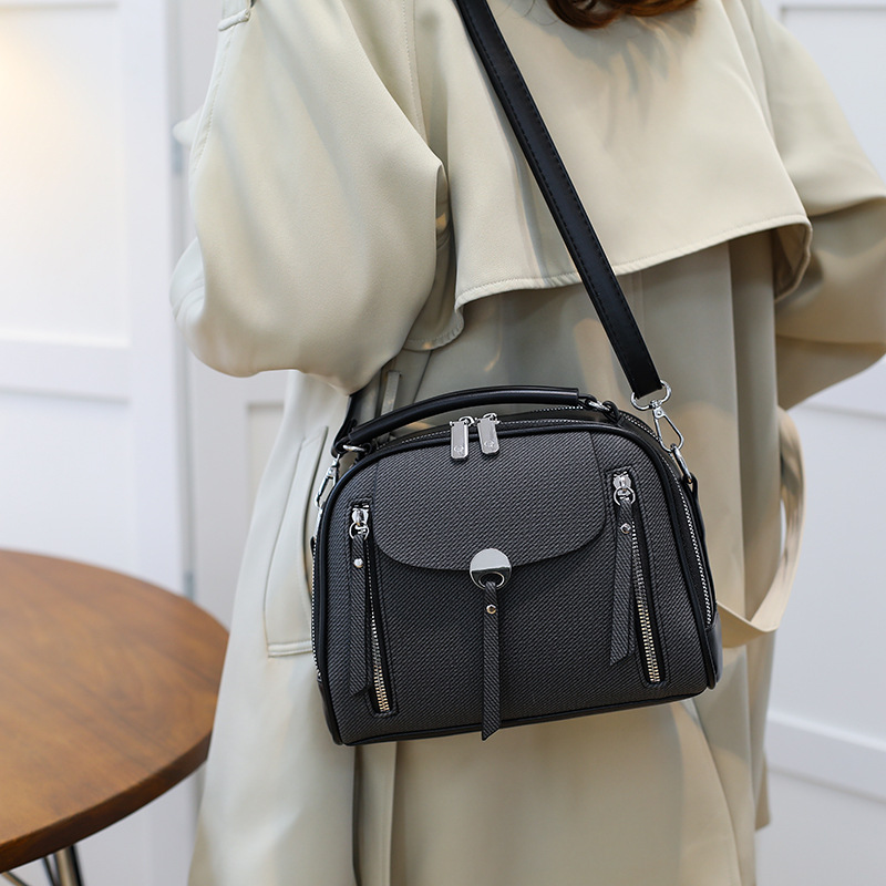 Fashion High-end Saddle Bag Retro rendy Niche Denim Shoulder