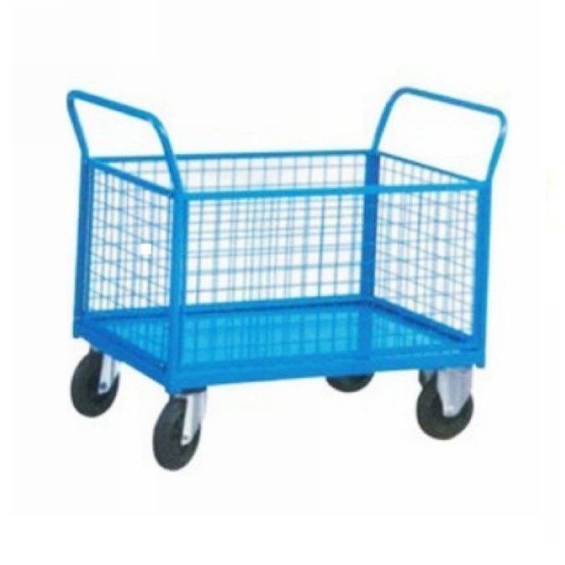 带围框护栏平板车手推车重型带围栏静音网架手推车拉货平板车,搬运/仓储/物流设备,其他起重搬运设备,淘宝优惠券,粉丝福利购,淘宝优惠卷