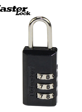 MasterLock玛斯特小型密码锁迷你旅行箱包锁学生锁抽屉挂锁646D