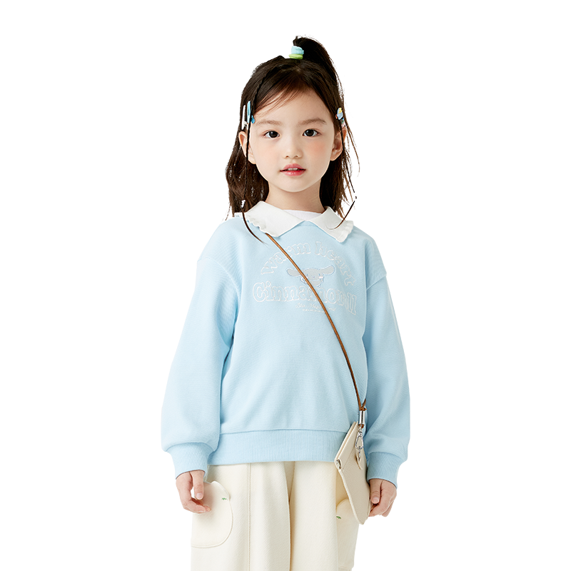 【玉桂狗IP】巴拉巴拉童装儿童长袖卫衣女童春秋装上衣休闲上衣潮
