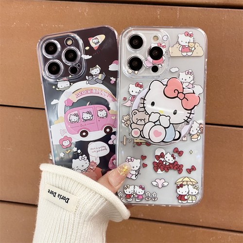 For 谷歌Pixel11 pro 卡通KT猫全包磁吸TPU保护套 Googel 10pro  Pixel 9A pro xl手机壳