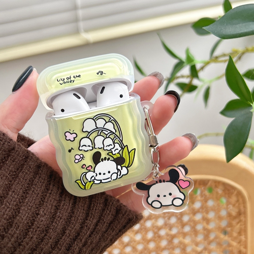 适用苹果airpods4保护壳airpodspro2保护套airpod2pro耳机壳air盒ipodpro二代ipods3蓝牙airpodpro-郁金香狗