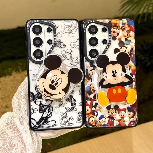 适用于Samsung S26Ultra 韩风米奇TPU+PC保护套 Galaxy S25Plus S24 S23U手机壳