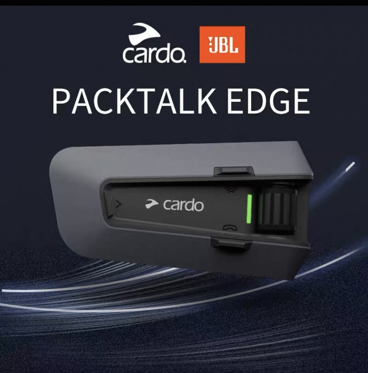 CARDO卡多新款JBL摩托车头盔蓝牙耳机packtalk Edge全盔内置骑行