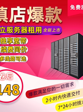 i9物理高防秒解多线BGP传奇微端网站游戏云主机服务器托管出租用