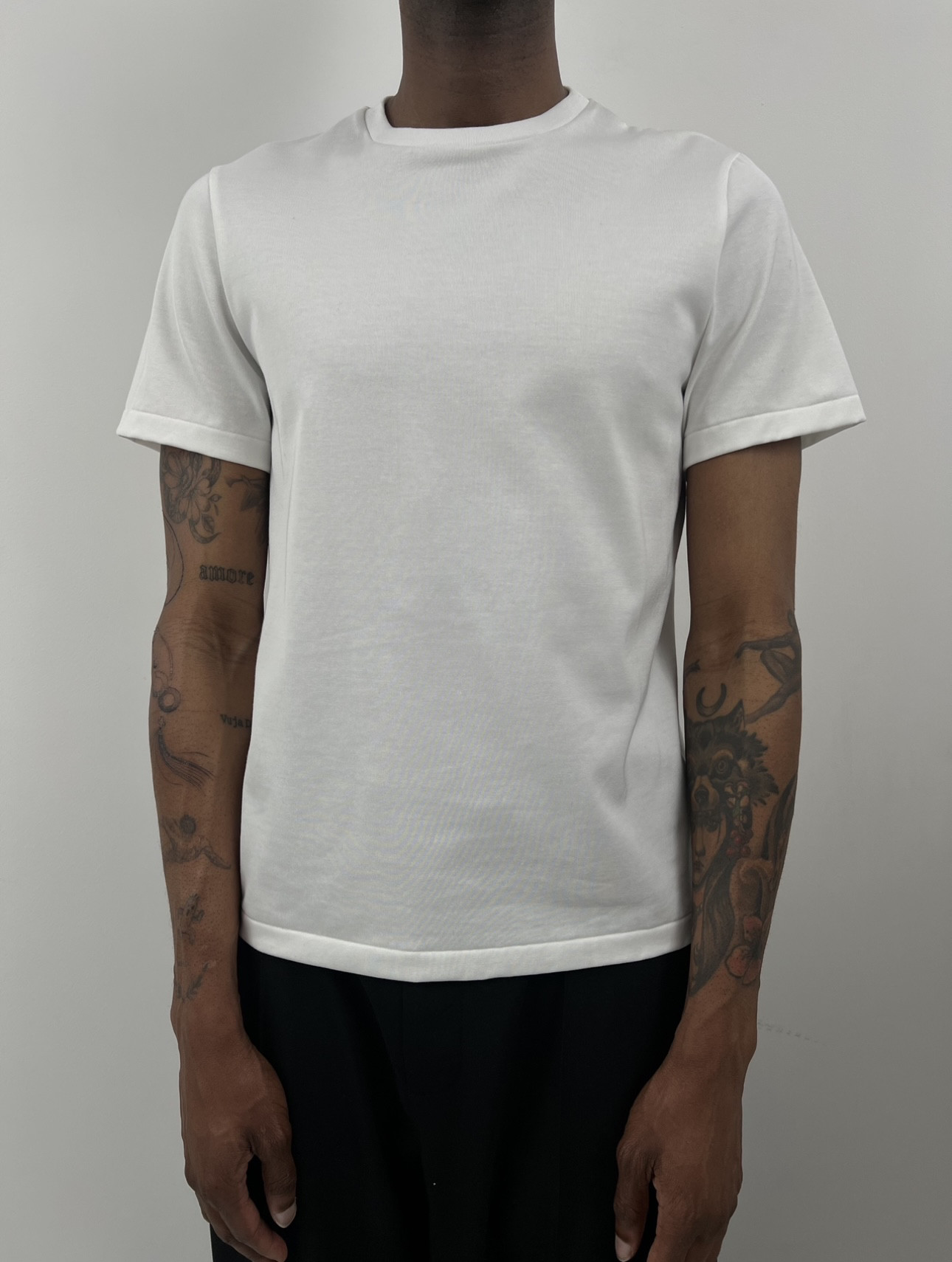 thumbnail for Spot Vujade 007 Base Slim Short Sleeve Two-tone drop1 clean fit Ken