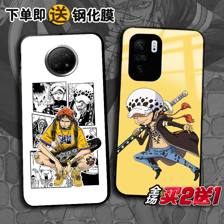 航海王特拉法尔加罗适用红米K60 50 k40s k30至尊K20pro任意机型note12proplus 11Tpro+ 10X note9 8 7手机壳