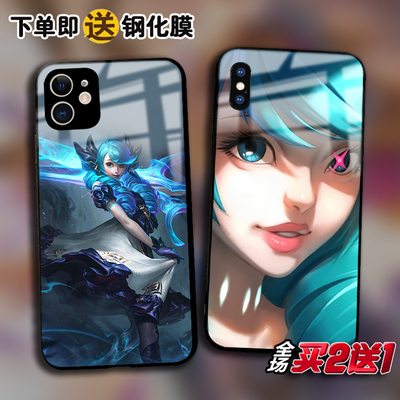Gwen格温适用苹果15pro 14plus 13promax 12mini任意机型iPhone11pro XSmax XR游戏手机壳876plus定制SE3 2