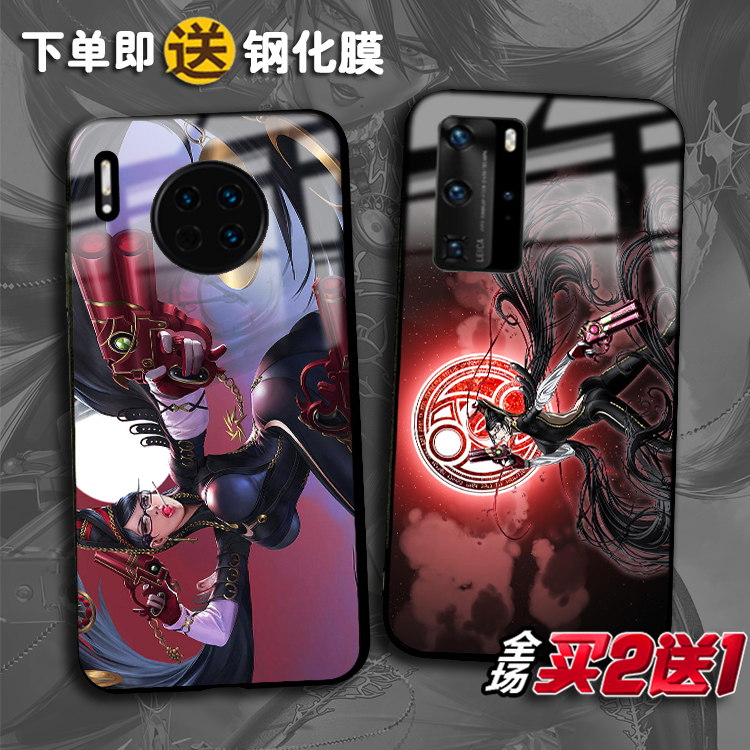 华为p60猎天使魔女手机壳p30定制