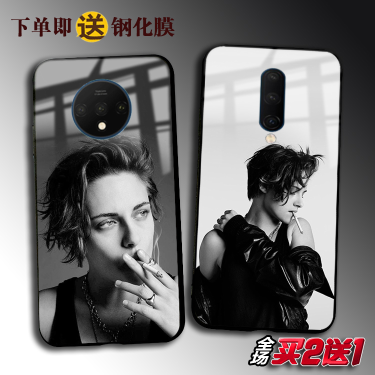 小K克里斯汀适用于onePlus一加9R 1+8玻璃一加7tpro 1加6T手机壳