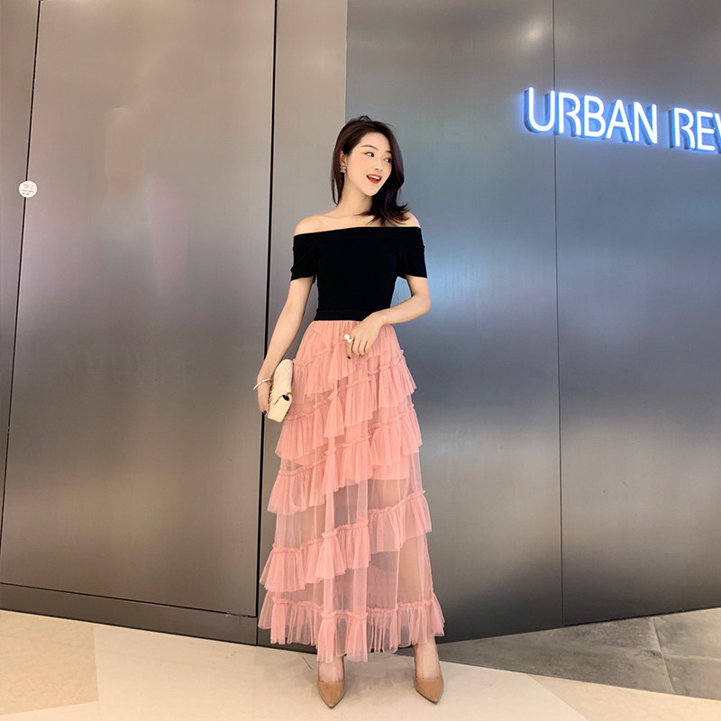 2022新款连衣裙女夏气质修身长裙时尚小香风名媛短袖公主连衣裙